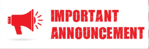 MVMS Announcement