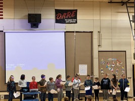 Ms. White's Class Presentation at the 11/4/19 Monday Morning Meeting