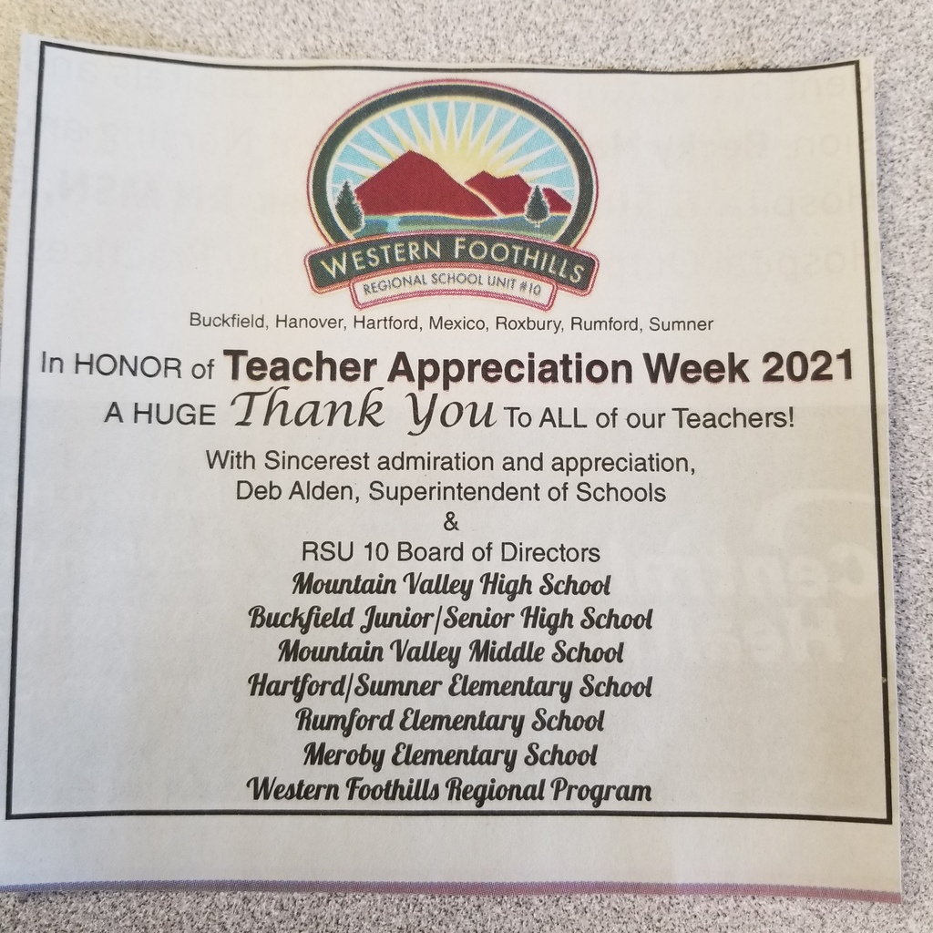 Teacher Appreciation Week 2021