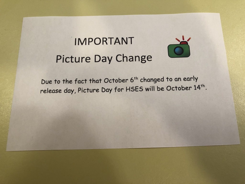 Picture Day Change